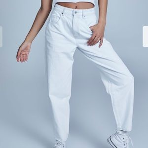 Cotton On white Slouch Jeans